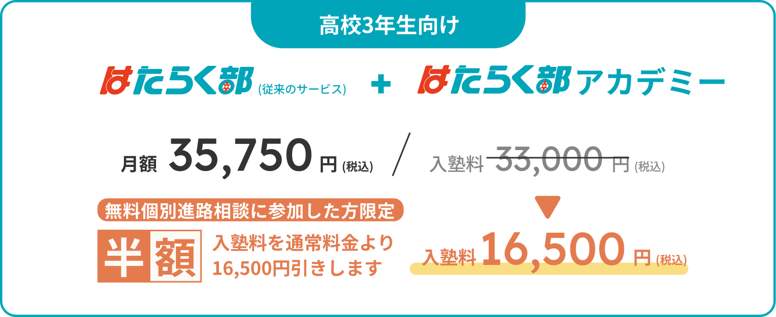 リーズナブルな料金設定2