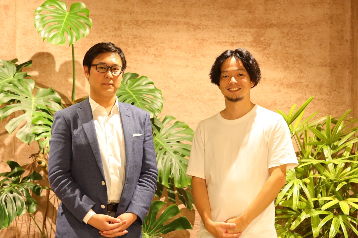 左：宮田純也氏　右：はたらく部代表 山本 将裕